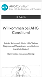 Mobile Screenshot of ahc-consilium.at