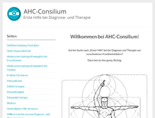 Tablet Screenshot of ahc-consilium.at